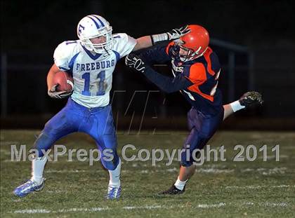 Thumbnail 1 in Freeburg @ Rochester (IHSA Class 4A 1st Round) photogallery.