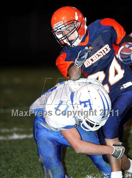 Thumbnail 2 in Freeburg @ Rochester (IHSA Class 4A 1st Round) photogallery.