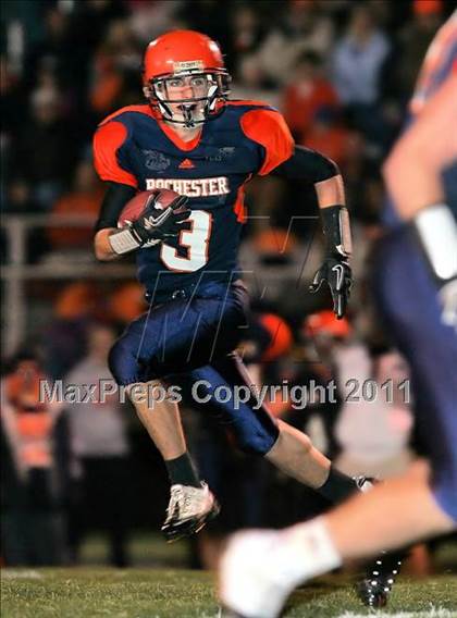 Thumbnail 3 in Freeburg @ Rochester (IHSA Class 4A 1st Round) photogallery.