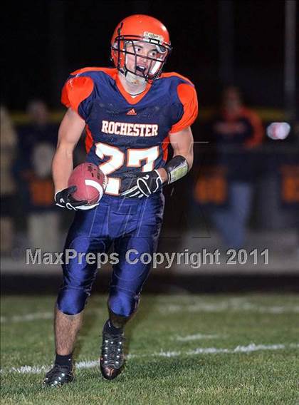 Thumbnail 1 in Freeburg @ Rochester (IHSA Class 4A 1st Round) photogallery.
