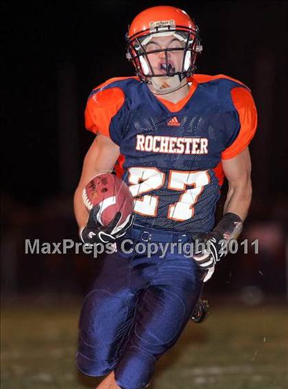 Thumbnail 1 in Freeburg @ Rochester (IHSA Class 4A 1st Round) photogallery.