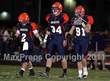 Thumbnail 3 in Freeburg @ Rochester (IHSA Class 4A 1st Round) photogallery.