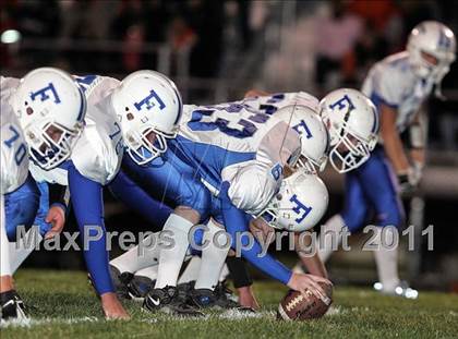 Thumbnail 1 in Freeburg @ Rochester (IHSA Class 4A 1st Round) photogallery.