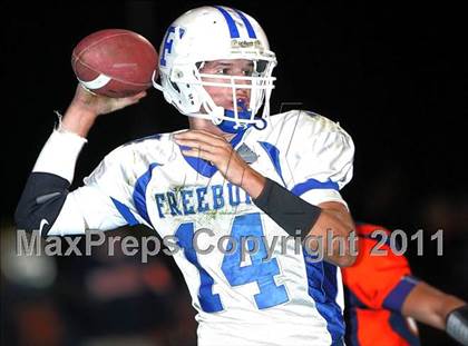 Thumbnail 3 in Freeburg @ Rochester (IHSA Class 4A 1st Round) photogallery.