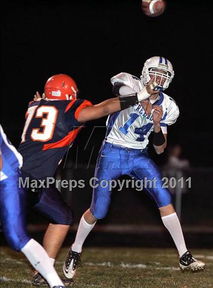 Thumbnail 1 in Freeburg @ Rochester (IHSA Class 4A 1st Round) photogallery.