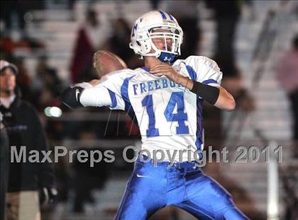 Thumbnail 2 in Freeburg @ Rochester (IHSA Class 4A 1st Round) photogallery.