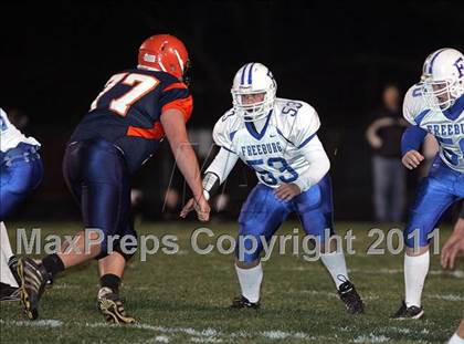Thumbnail 3 in Freeburg @ Rochester (IHSA Class 4A 1st Round) photogallery.