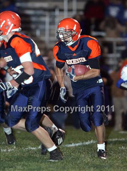 Thumbnail 1 in Freeburg @ Rochester (IHSA Class 4A 1st Round) photogallery.