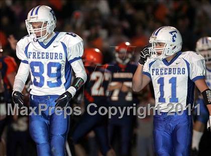 Thumbnail 2 in Freeburg @ Rochester (IHSA Class 4A 1st Round) photogallery.
