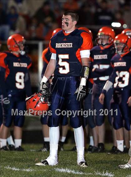 Thumbnail 3 in Freeburg @ Rochester (IHSA Class 4A 1st Round) photogallery.