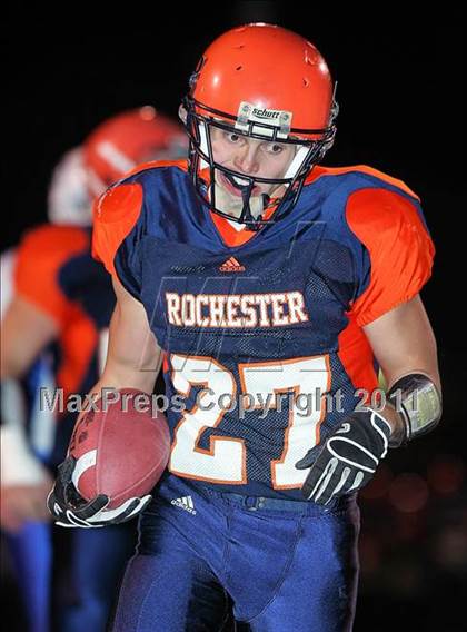 Thumbnail 2 in Freeburg @ Rochester (IHSA Class 4A 1st Round) photogallery.
