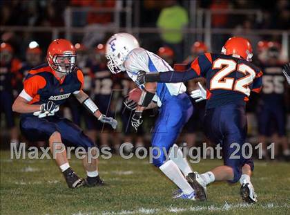 Thumbnail 1 in Freeburg @ Rochester (IHSA Class 4A 1st Round) photogallery.