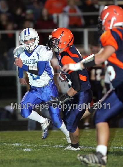 Thumbnail 1 in Freeburg @ Rochester (IHSA Class 4A 1st Round) photogallery.