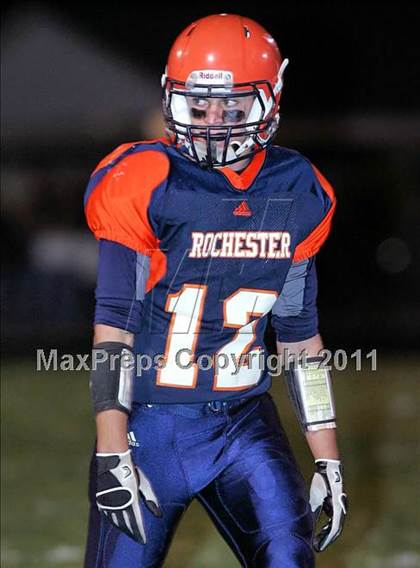 Thumbnail 2 in Freeburg @ Rochester (IHSA Class 4A 1st Round) photogallery.