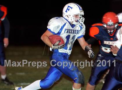 Thumbnail 2 in Freeburg @ Rochester (IHSA Class 4A 1st Round) photogallery.