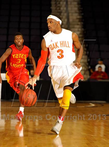 Thumbnail 1 in Oak Hill Academy @ Yates (Hoophall West Tournament) photogallery.