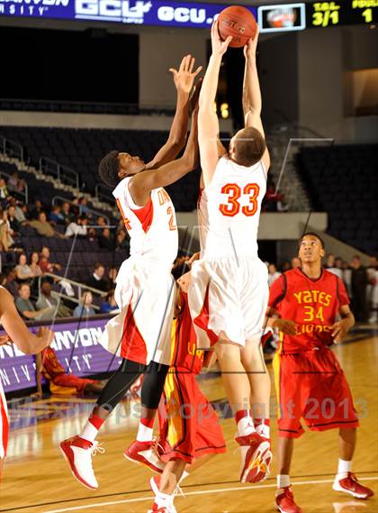 Thumbnail 2 in Oak Hill Academy @ Yates (Hoophall West Tournament) photogallery.
