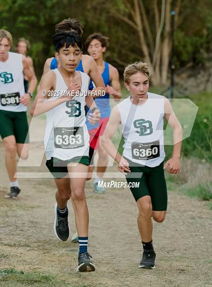 Thumbnail 2 in JV: Channel League Cross Country Championships photogallery.
