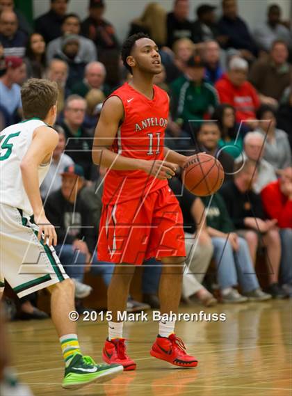 Thumbnail 3 in Antelope @ St. Mary's (CIF SJS D2 Playoff) photogallery.