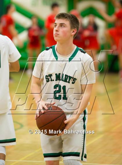 Thumbnail 3 in Antelope @ St. Mary's (CIF SJS D2 Playoff) photogallery.