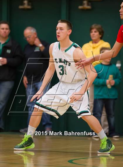 Thumbnail 2 in Antelope @ St. Mary's (CIF SJS D2 Playoff) photogallery.