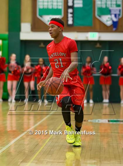 Thumbnail 2 in Antelope @ St. Mary's (CIF SJS D2 Playoff) photogallery.