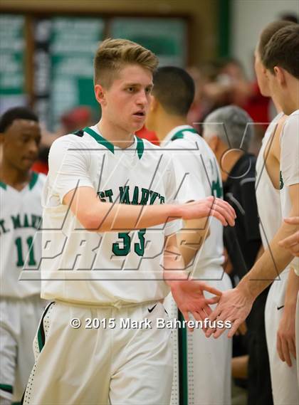 Thumbnail 3 in Antelope @ St. Mary's (CIF SJS D2 Playoff) photogallery.