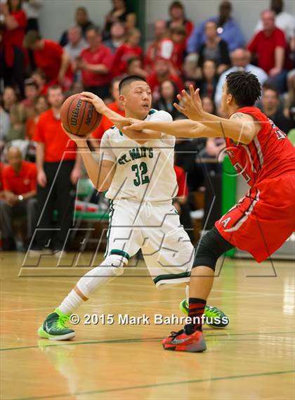 Thumbnail 3 in Antelope @ St. Mary's (CIF SJS D2 Playoff) photogallery.