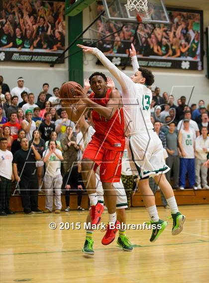 Thumbnail 2 in Antelope @ St. Mary's (CIF SJS D2 Playoff) photogallery.