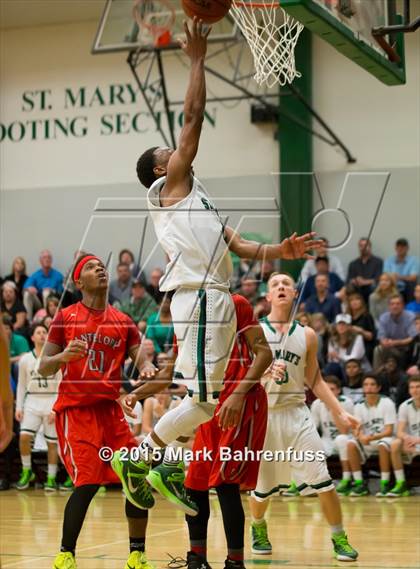 Thumbnail 1 in Antelope @ St. Mary's (CIF SJS D2 Playoff) photogallery.