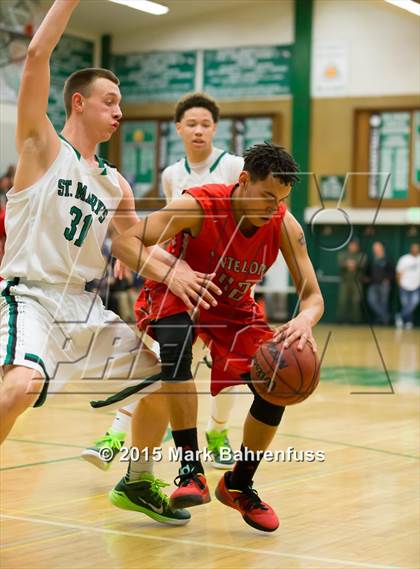 Thumbnail 2 in Antelope @ St. Mary's (CIF SJS D2 Playoff) photogallery.