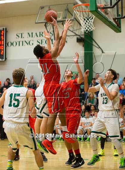 Thumbnail 1 in Antelope @ St. Mary's (CIF SJS D2 Playoff) photogallery.