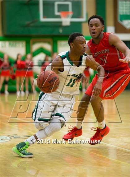 Thumbnail 1 in Antelope @ St. Mary's (CIF SJS D2 Playoff) photogallery.
