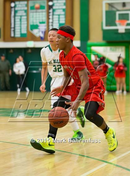 Thumbnail 2 in Antelope @ St. Mary's (CIF SJS D2 Playoff) photogallery.