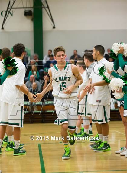Thumbnail 3 in Antelope @ St. Mary's (CIF SJS D2 Playoff) photogallery.