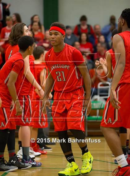 Thumbnail 1 in Antelope @ St. Mary's (CIF SJS D2 Playoff) photogallery.