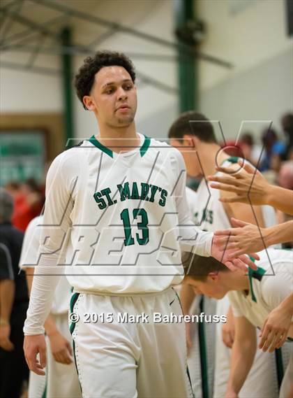 Thumbnail 2 in Antelope @ St. Mary's (CIF SJS D2 Playoff) photogallery.
