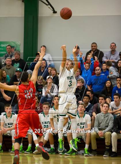Thumbnail 1 in Antelope @ St. Mary's (CIF SJS D2 Playoff) photogallery.