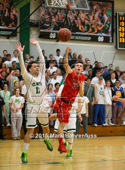 Thumbnail 2 in Antelope @ St. Mary's (CIF SJS D2 Playoff) photogallery.