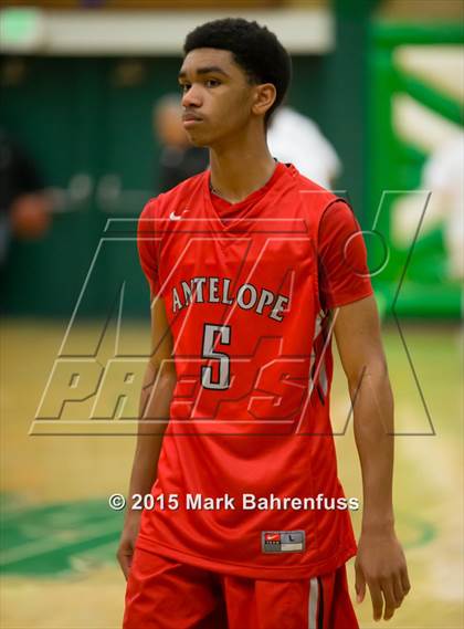 Thumbnail 1 in Antelope @ St. Mary's (CIF SJS D2 Playoff) photogallery.