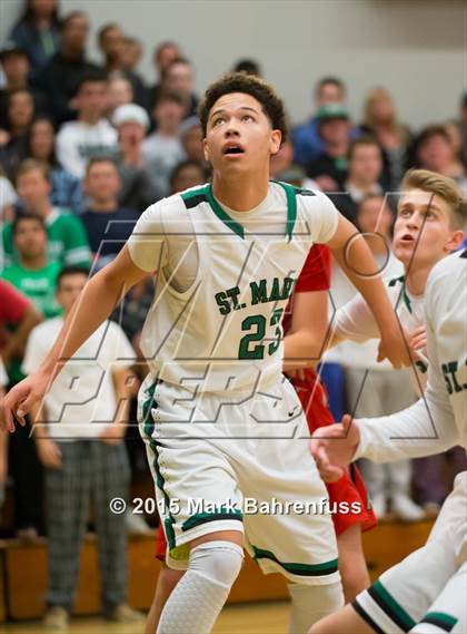 Thumbnail 3 in Antelope @ St. Mary's (CIF SJS D2 Playoff) photogallery.