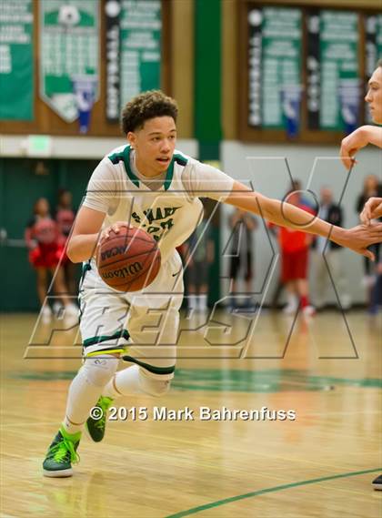 Thumbnail 1 in Antelope @ St. Mary's (CIF SJS D2 Playoff) photogallery.