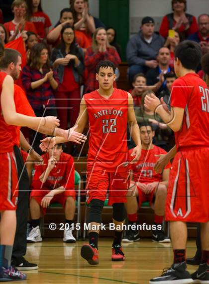 Thumbnail 2 in Antelope @ St. Mary's (CIF SJS D2 Playoff) photogallery.