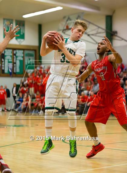 Thumbnail 3 in Antelope @ St. Mary's (CIF SJS D2 Playoff) photogallery.