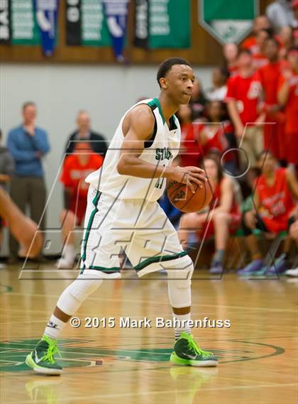 Thumbnail 1 in Antelope @ St. Mary's (CIF SJS D2 Playoff) photogallery.