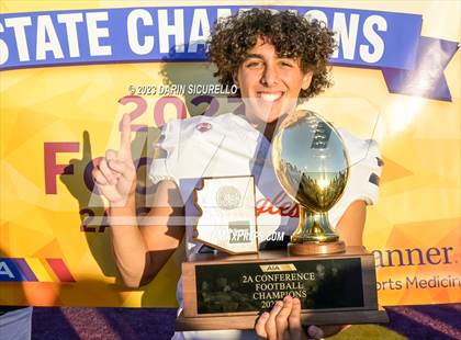 Thumbnail 2 in Scottsdale Christian Academy vs Pima (AIA 2A Final - Awards) photogallery.