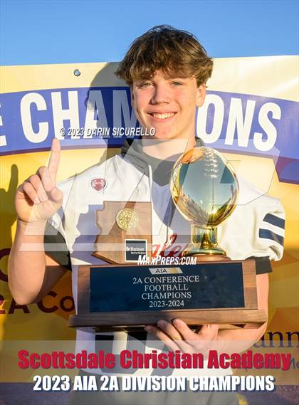 Thumbnail 3 in Scottsdale Christian Academy vs Pima (AIA 2A Final - Awards) photogallery.