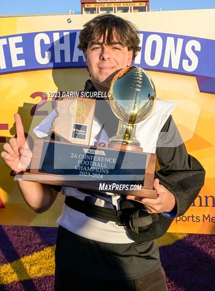 Thumbnail 1 in Scottsdale Christian Academy vs Pima (AIA 2A Final - Awards) photogallery.