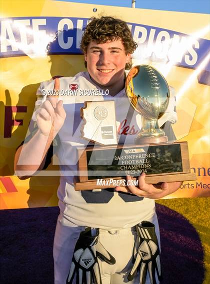 Thumbnail 2 in Scottsdale Christian Academy vs Pima (AIA 2A Final - Awards) photogallery.