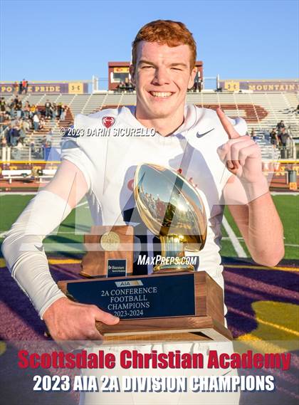 Thumbnail 3 in Scottsdale Christian Academy vs Pima (AIA 2A Final - Awards) photogallery.